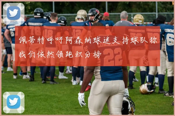 佩蒂特呼吁阿森纳球迷支持球队称我们依然领跑积分榜